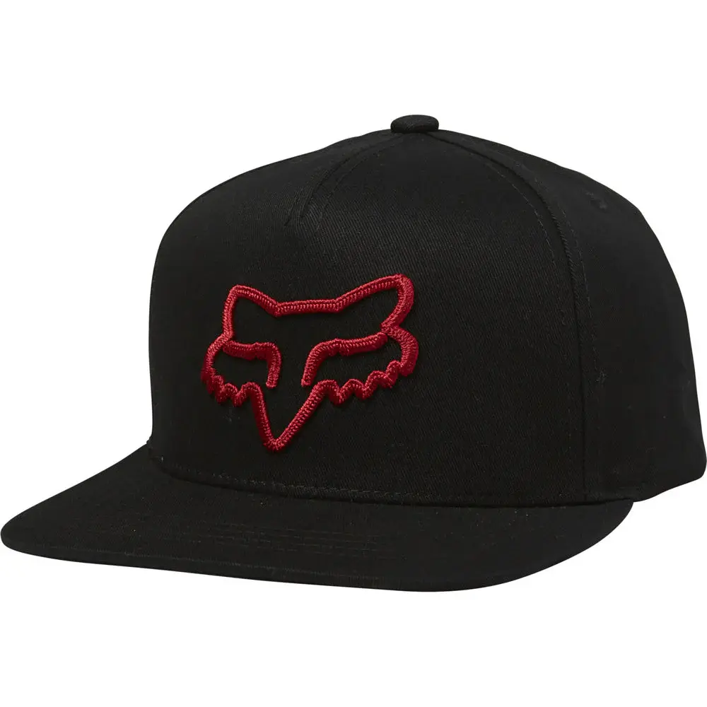 Jockey Niño Snapback Instill Negro Fox Racing en Color Neón