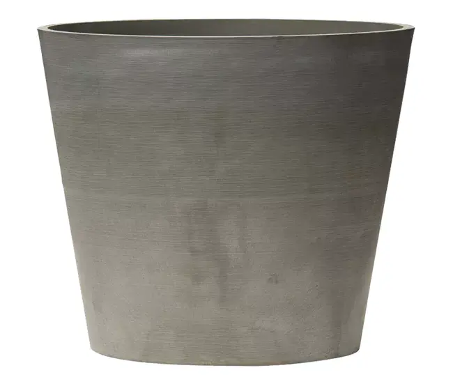 Maceta Tipo Cono Truncado Ø 07 Cm gris nítido