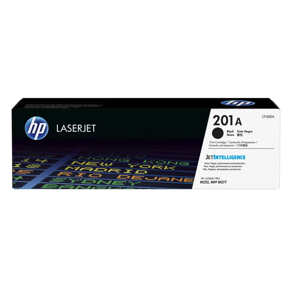Toner HP LaserJet 201A | Color Negro