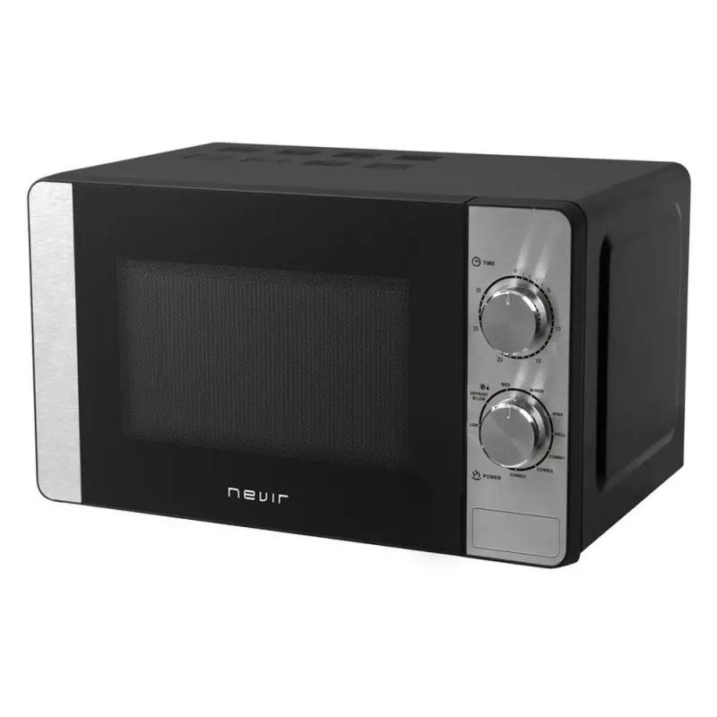 Ahorro de Energí Microondas nevir nvr-6233 mgs inox grill 20l