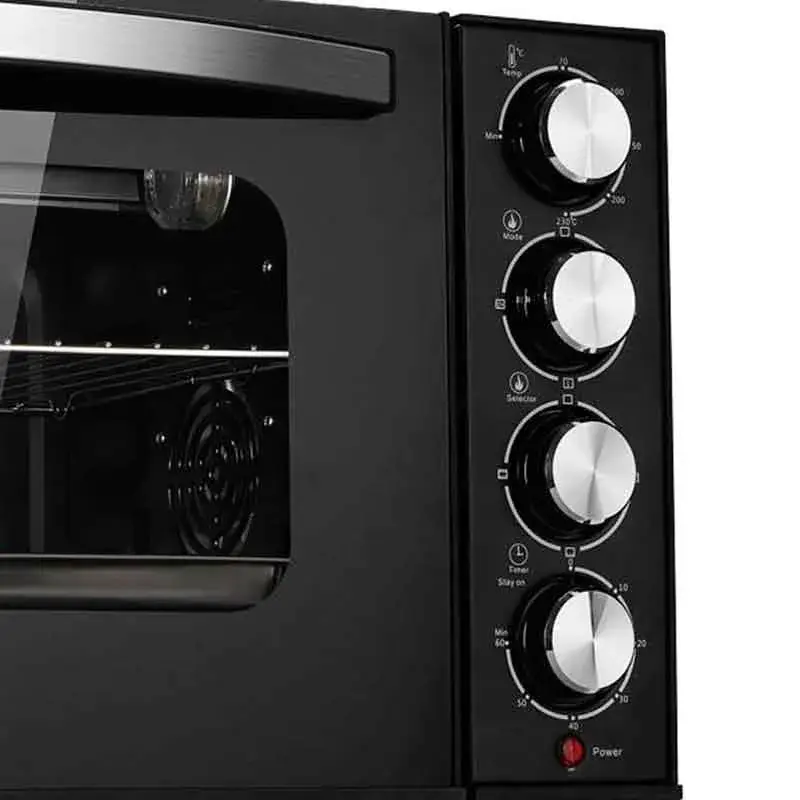 Horno de sobremesa Comelec HO3800IE 1600W 38L 230ºC 5 funciones inox 33,5x50x37,5 cm