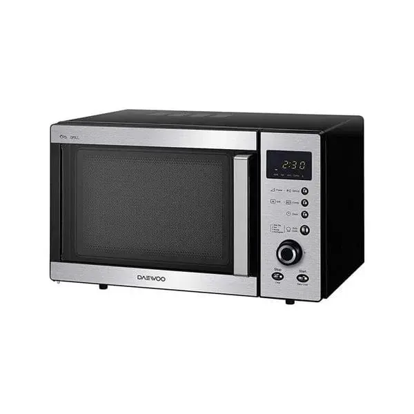 Microondas Daewoo KOGA8B5R 23L 800W Grill Full Inox