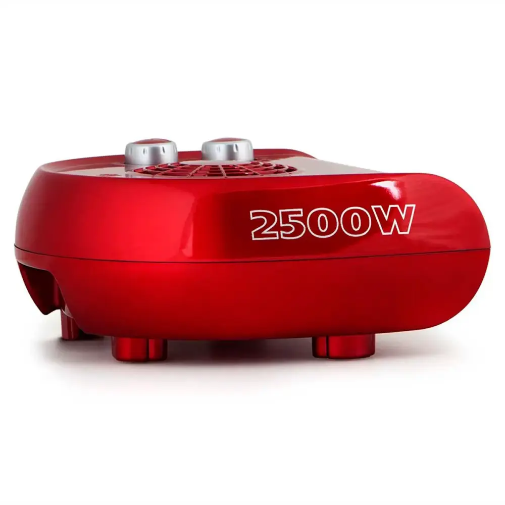Humidificador de Niebla Frí Calefactor ventilador Orbegozo FH 5033 2500W diseño horizontal rojo