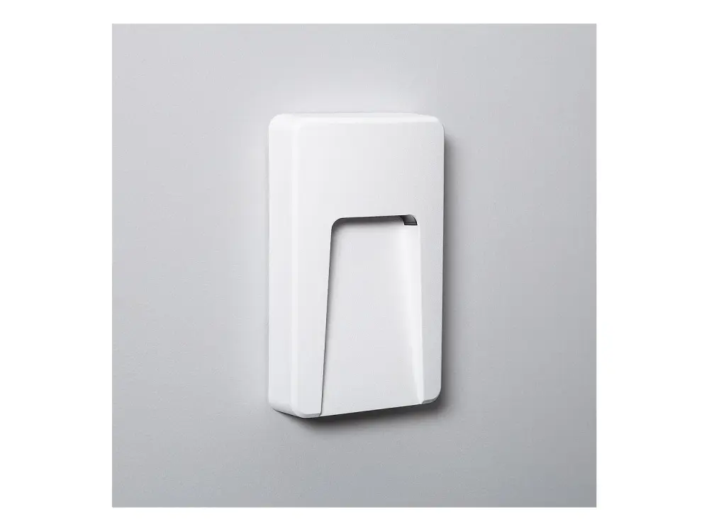 Baliza Exterior LED 3W Superficie Pared Rectangular Blanco Joy Blanco Cálido 2700K