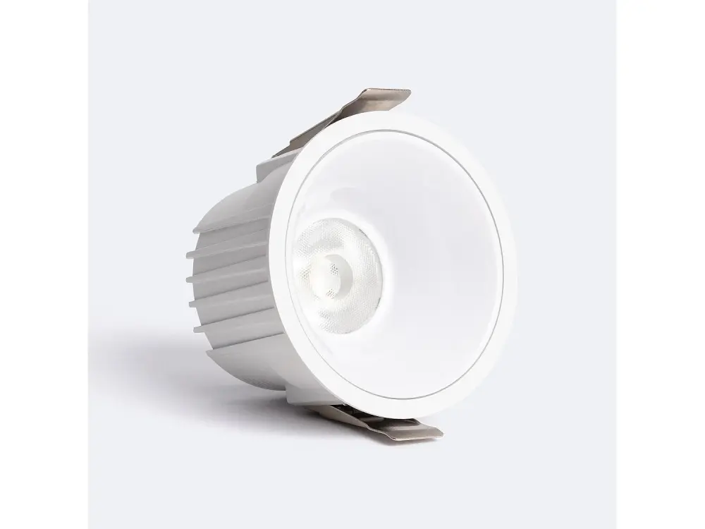 Downlight LED 15W Circular (UGR15) Blanco LIFUD Corte Ø95 mm Blanco Cálido 3000K