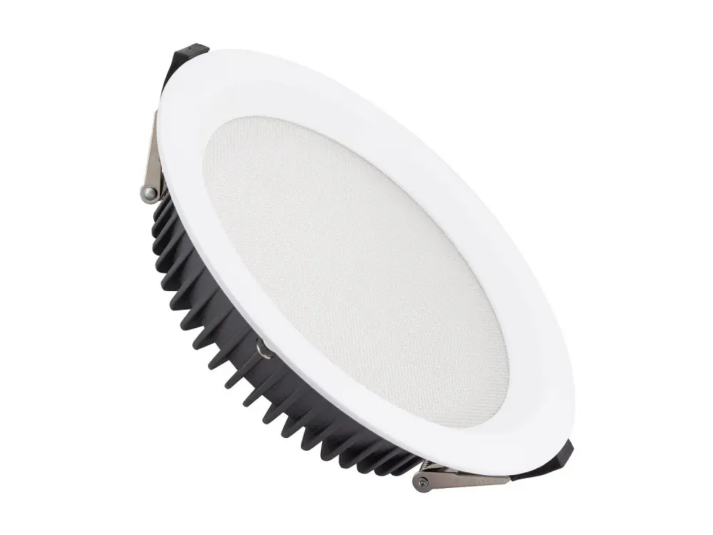 Downlight LED 24W New Aero 130 lm/W Microprismático (UGR17) LIFUD Corte Ø 200 mm 4000K