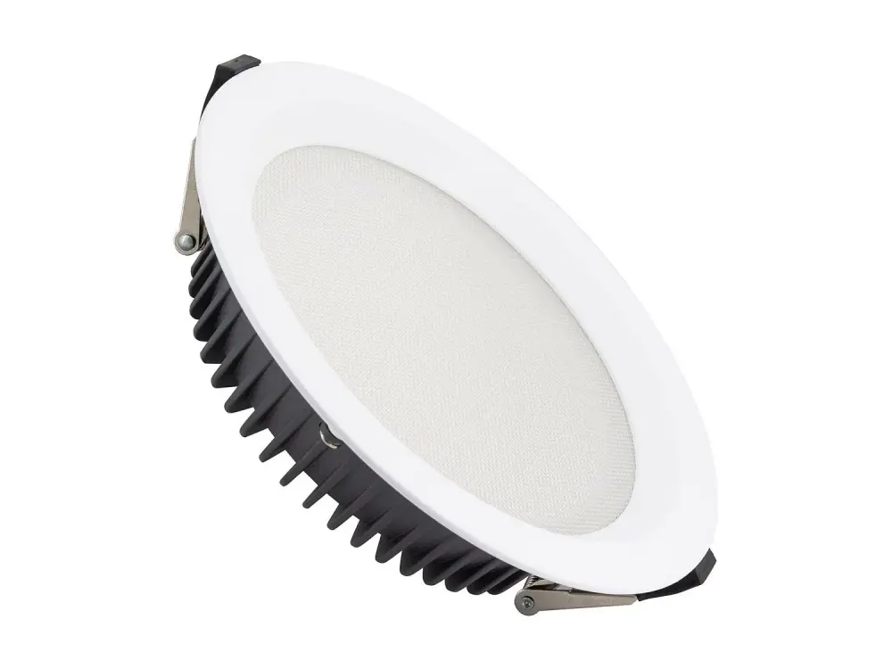 Downlight LED 40W New Aero Slim 130 lm/W Microprismático (UGR17) LIFUD Corte Ø 200 mm