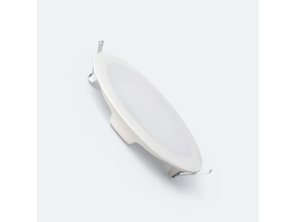 Foco Downlight LED 15W Circular Blanco Corte Ø170 mm Blanco Cálido 2700K