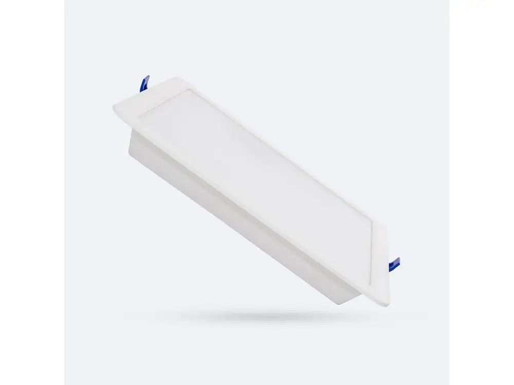 Placa LED 18W Cuadrada Slim Corte 210x210 mm Blanco Neutro 4000K