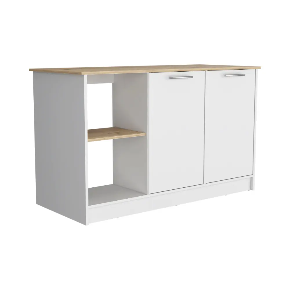 Isla de cocina juniper con Cajones Suaves