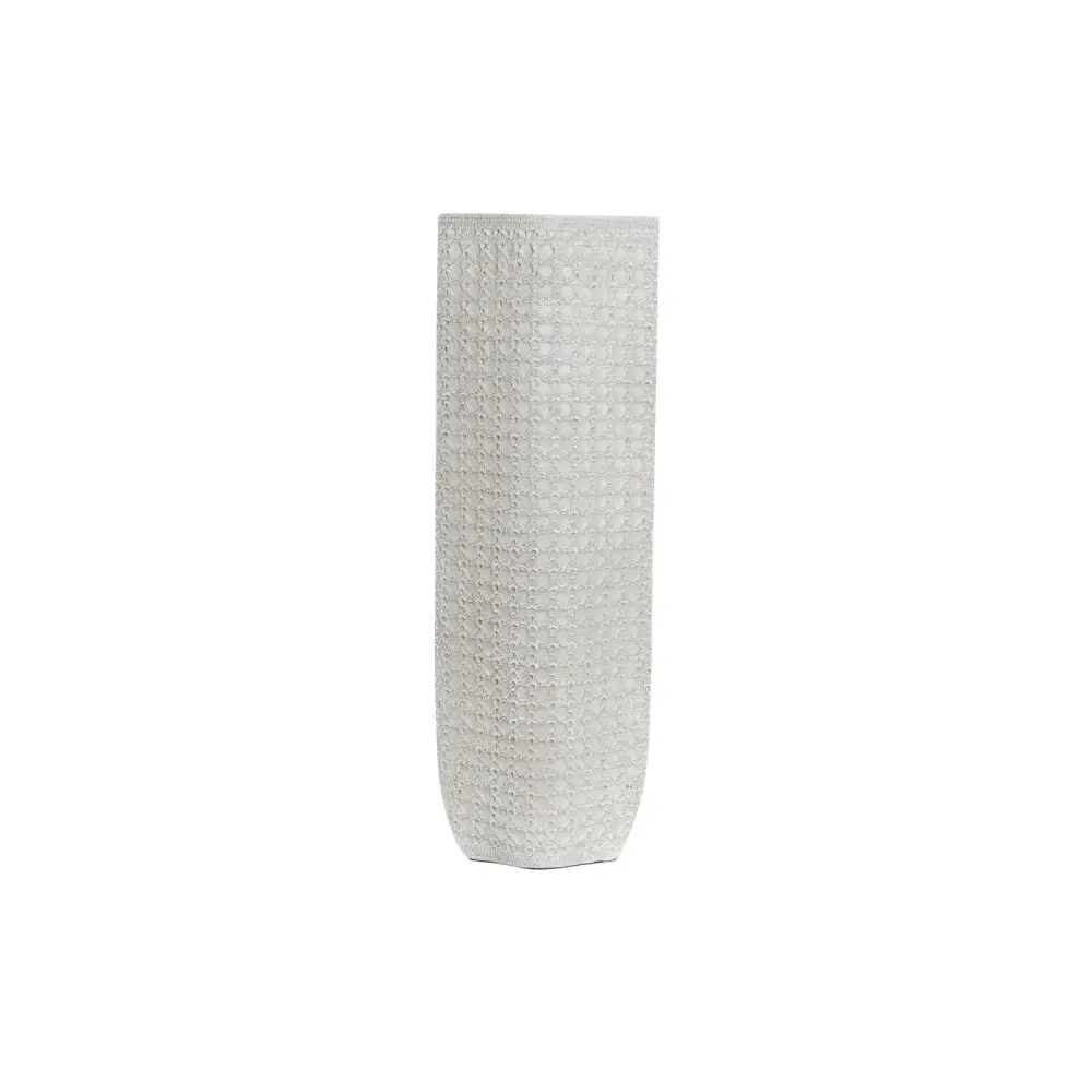 JARRON RESINA 20X12X58 BLANCO