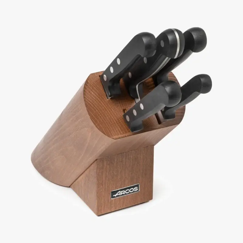 Set cucina 5 pezzi Serie Apto para todos + Ceppo