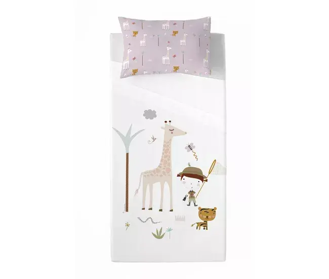 JUEGO DE SÁBANAS EXPLORADORA CAMA 90 con Elástico en las 4 Esquinas
