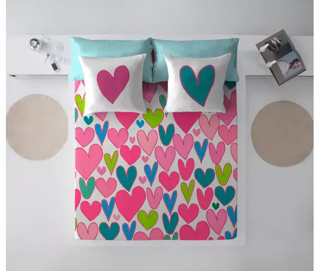 Sábanas ajustables JUEGO DE SÁBANAS FORANING CAMA 90