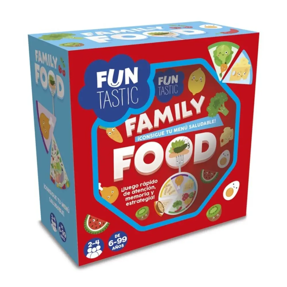 Pelador de Verduras Family Food - Juego de mesa - Funtastic - Desde 6 ños