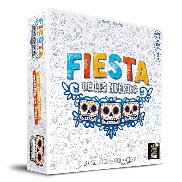 Certificado para Eventos Fiesta de los Muertos - Juego de mesa - SD GAMES - Desde 12 ños