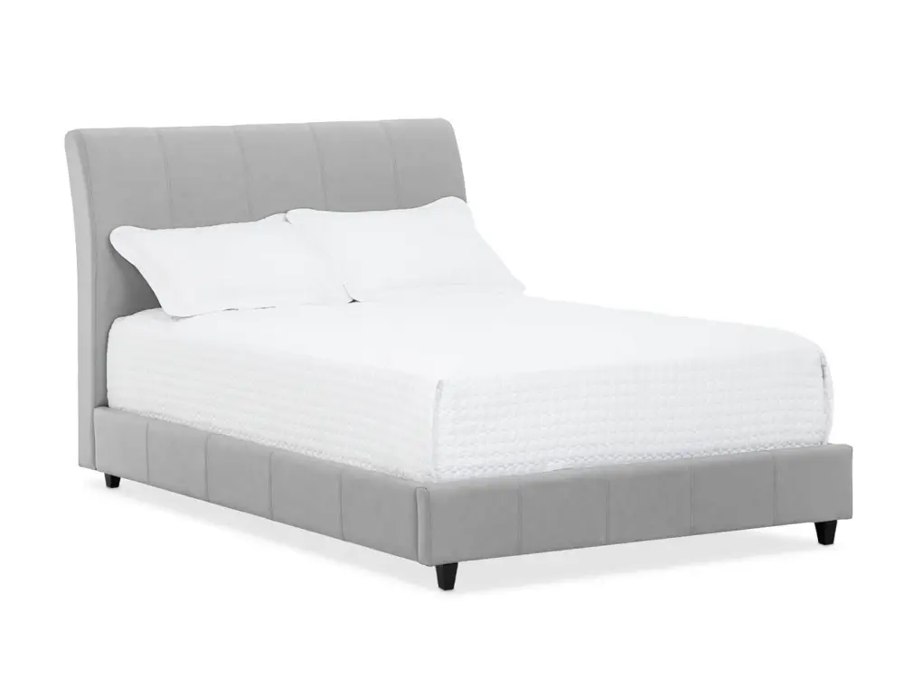 Colección de Lujo Set Cama Messina Gris + Colchon Ijoy Queen
