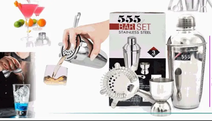 Juego de Decoración Temática KIT PARA COCTEL 3 PIEZAS