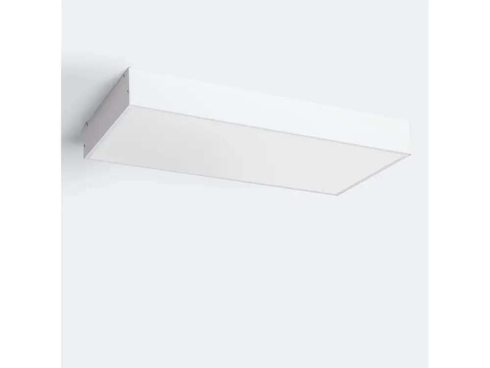 Panel LED 120x60 cm 60W 6000lm LIFUD + Kit de Superficie Blanco Frío Individual 5000K LIFUD No Flicker