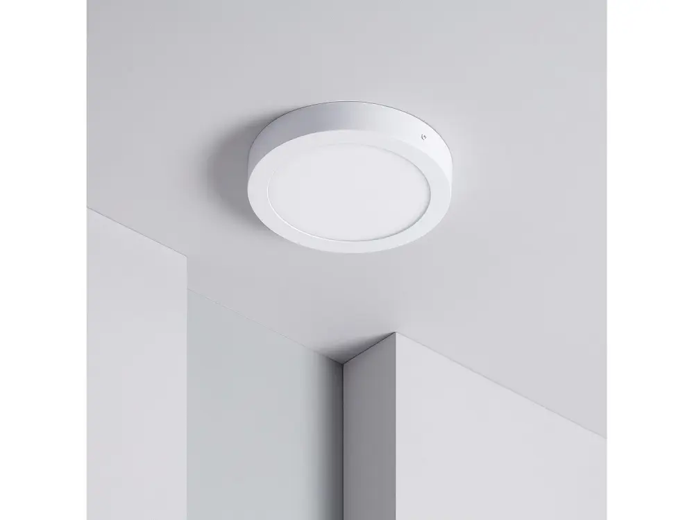 Plafón LED 18W Circular Ø225 mm Blanco Frío 6000K - 6500K
