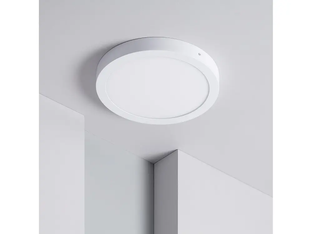 Plafón LED 24W Circular Ø295 mm Blanco Frío 6000K - 6500K