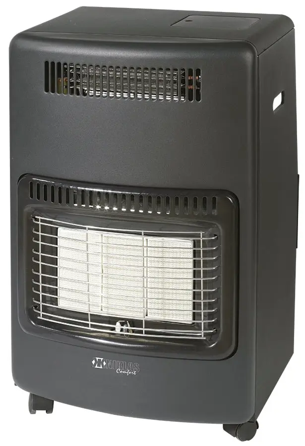 Estufa de gas uso interior 4200w kekai 42x38x73 cm superficie calefactable | Eléctrica | Realista