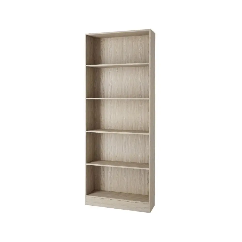 Libreria linea working 4 ripiani 79 x 27 x H. 203 cm - Quercia