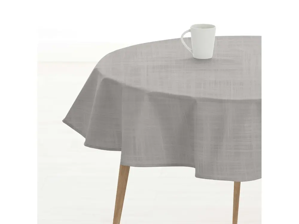 Mantel redondo resinado antimanchas 0120-18 - Diámetro 100 cm