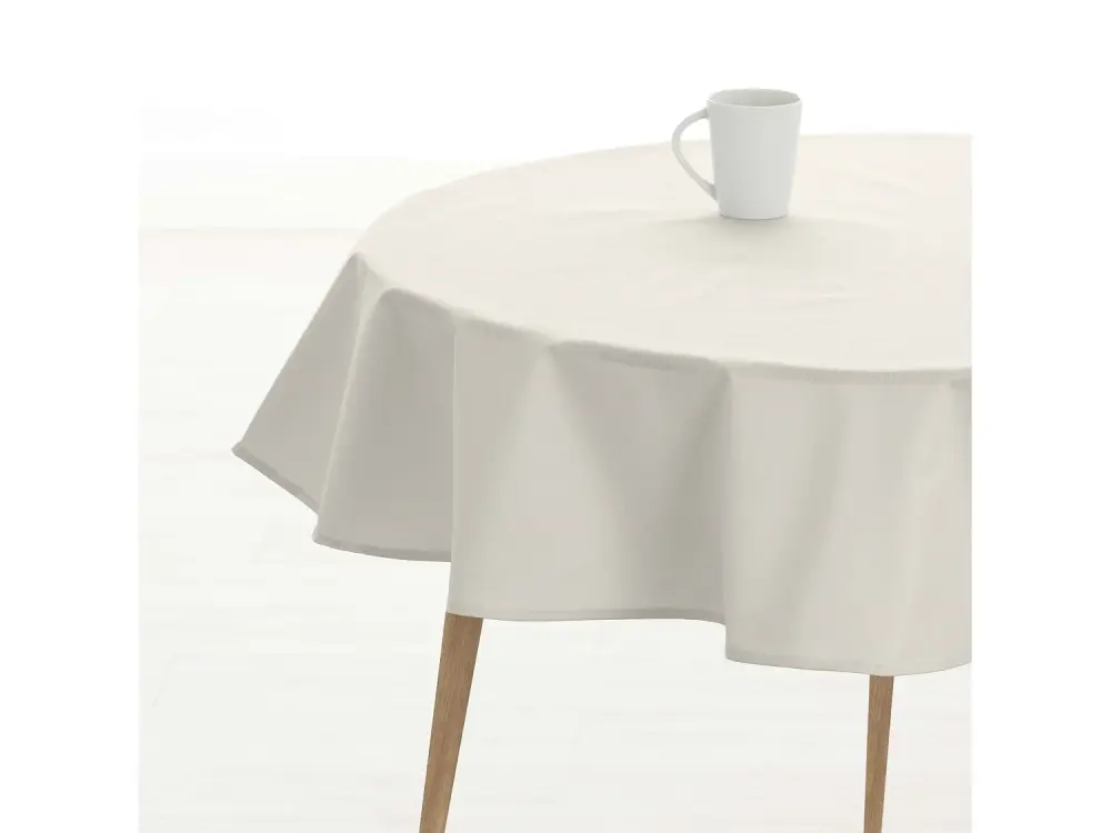 Mantel redondo resinado antimanchas Levante 102 - Diámetro 180 cm