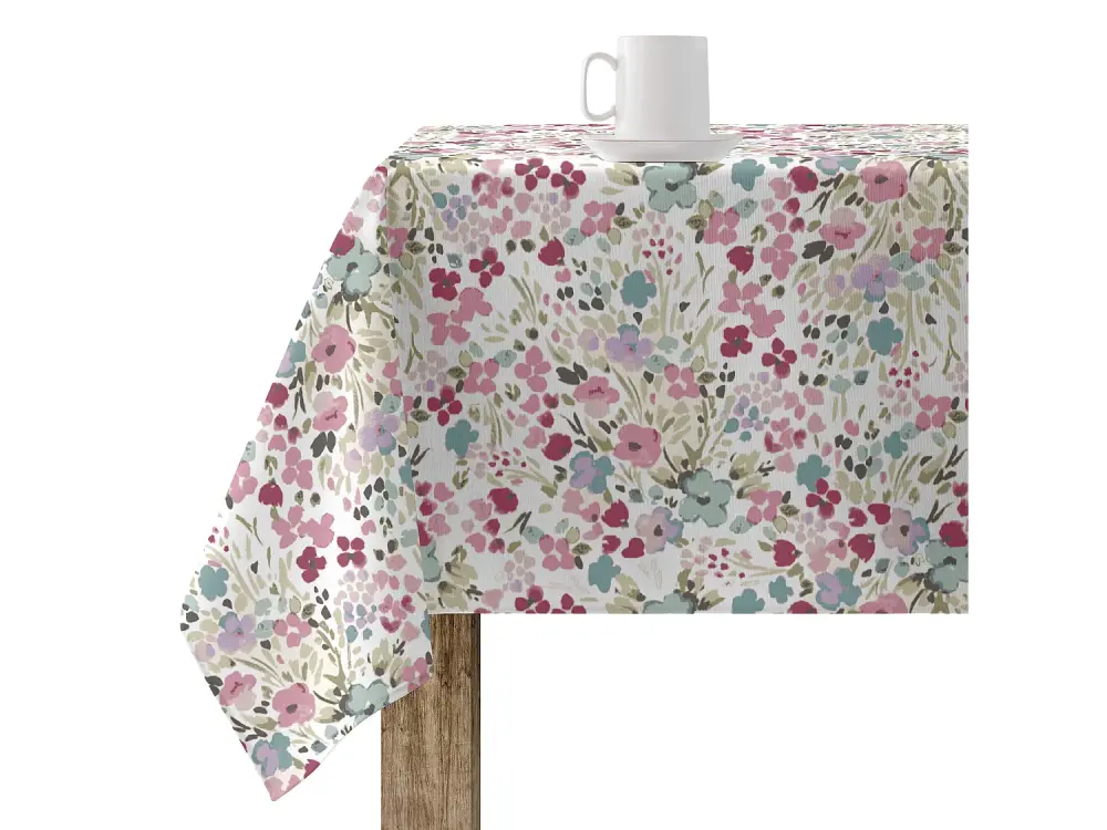 Mantel resinado antimanchas XL 0120-52 - 180x300 cm