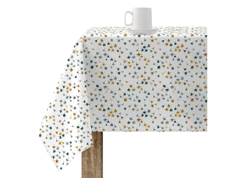 Mantel resinado antimanchas 0120-53 - 140x140 cm