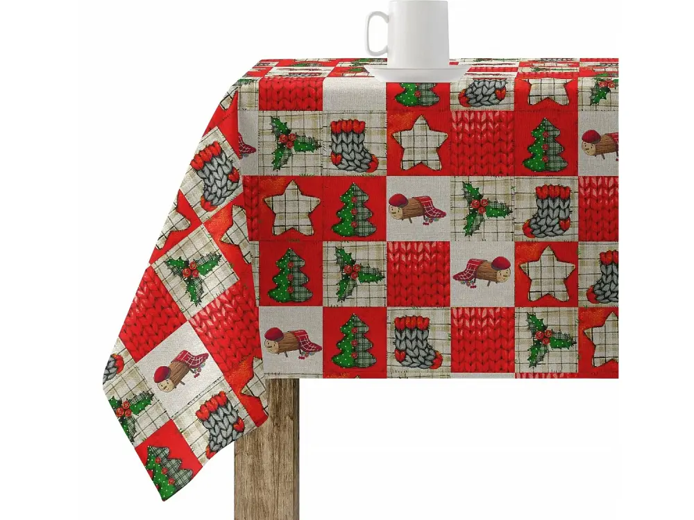 Mantel resinado antimanchas Cagatió 1 250x140 cm