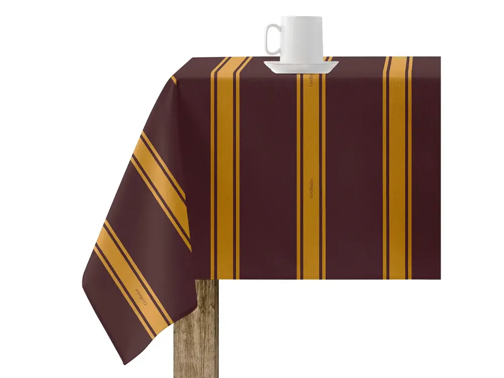 Mantel resinado antimanchas Gryffindor Basic - 300X140 cm