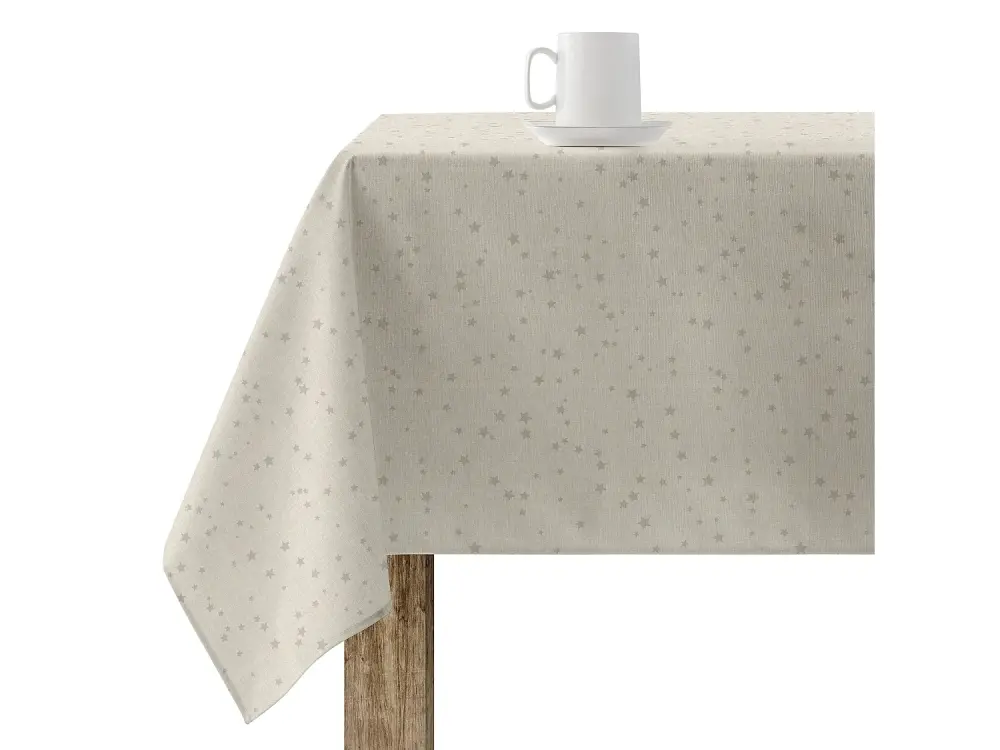 Mantel resinado antimanchas Merry Christmas 23-100 de 200x140 cm