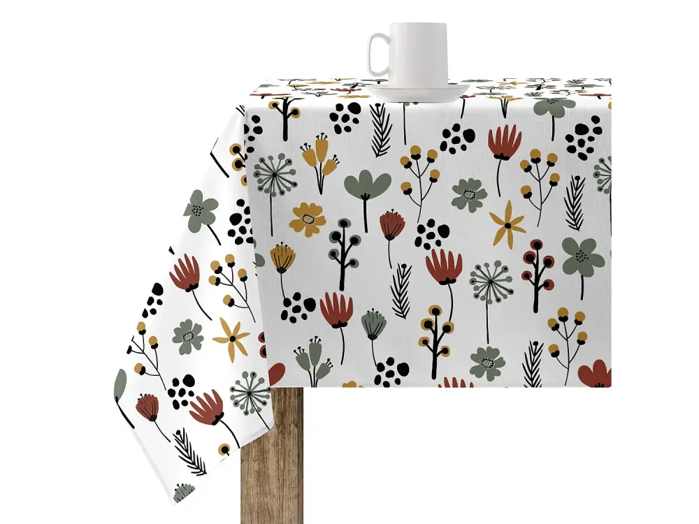 Mantel resinado antimanchas Paola 1 - 250x140 cm