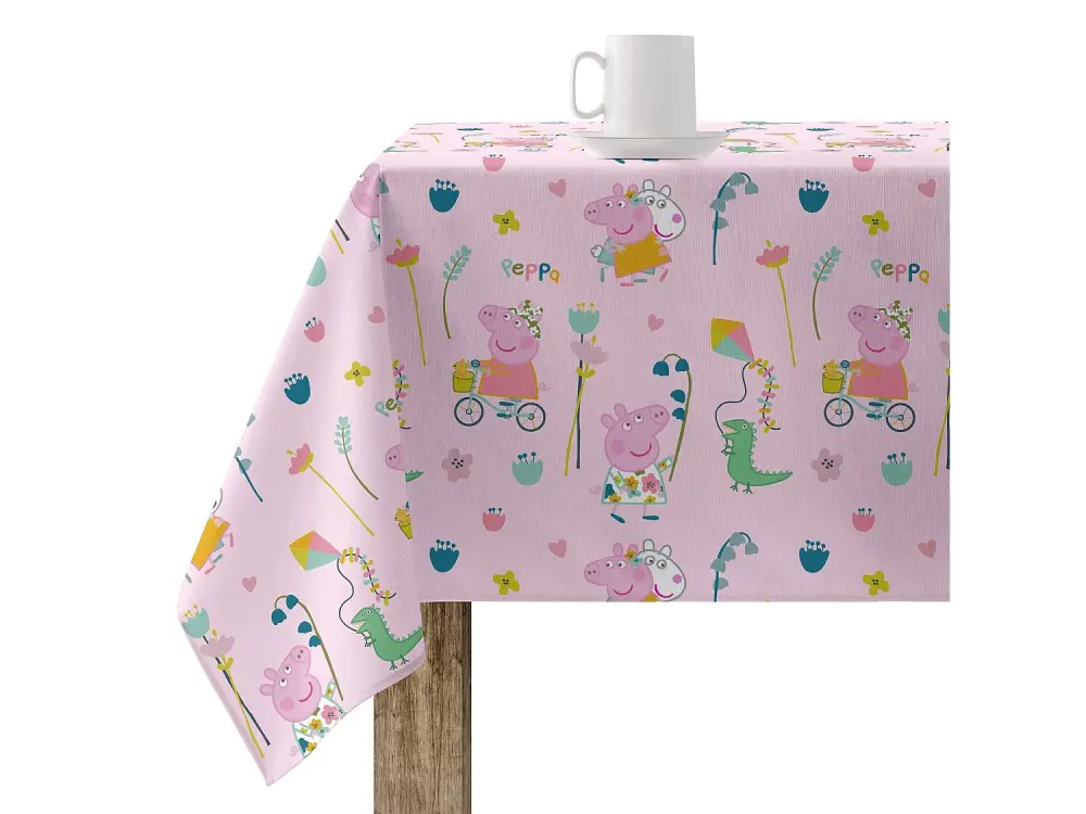 Mantel resinado antimanchas Peppa Pig Free Time 1 - 200X140 cm
