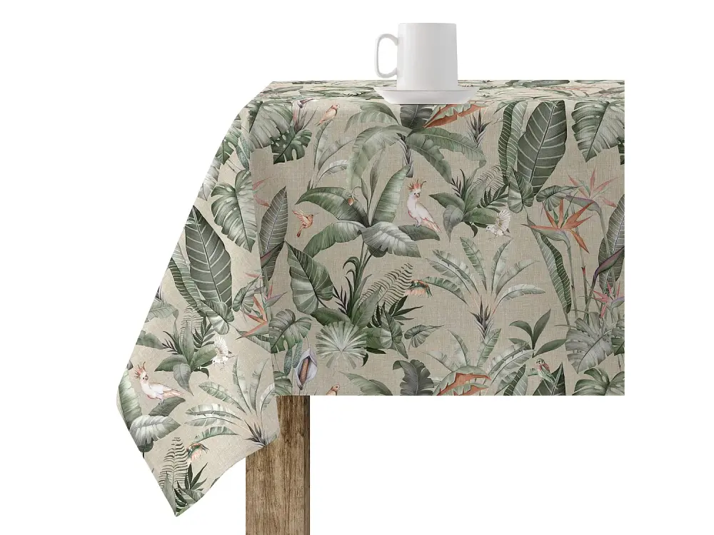Mantel resinado antimanchas V23 - 200x140 cm
