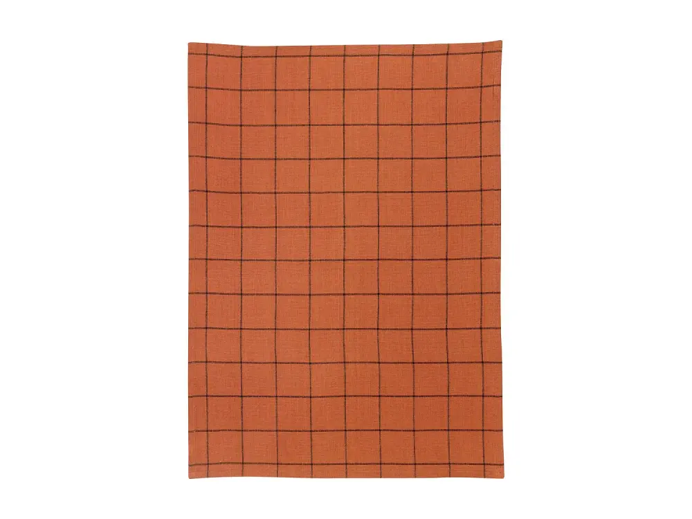 Paño de cocina cuadrado Metis Kilia Ladrillo 50 x 70 cm