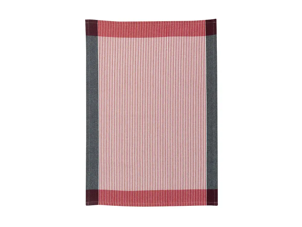 Paño de cocina reciclado Dinis Rojo 50 x 70 cm