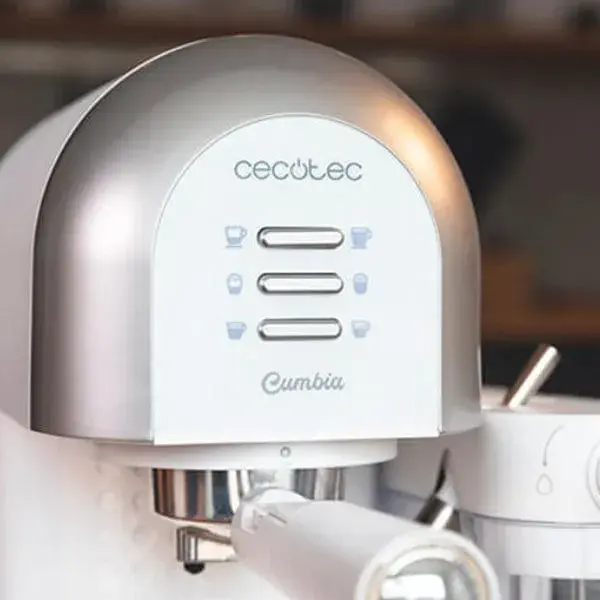 Cafetera Semiautomática Cumbia Power instant-CCNO 20 Chic blanca