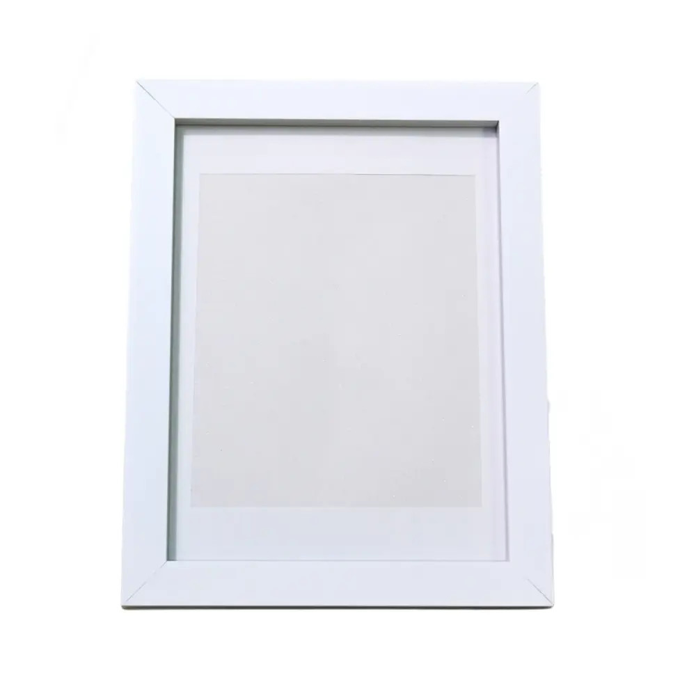 Acabado Elegante MARCO FOTO PARA COLECCIONES BLANCO 15X18CM