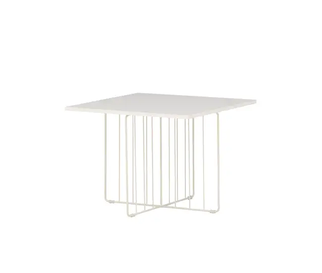 Mesa De Centro DAYTON CT60 60x60x45 Blanco