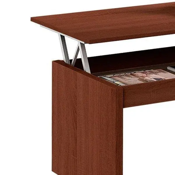 Mesa de centro Müller elevable nogal