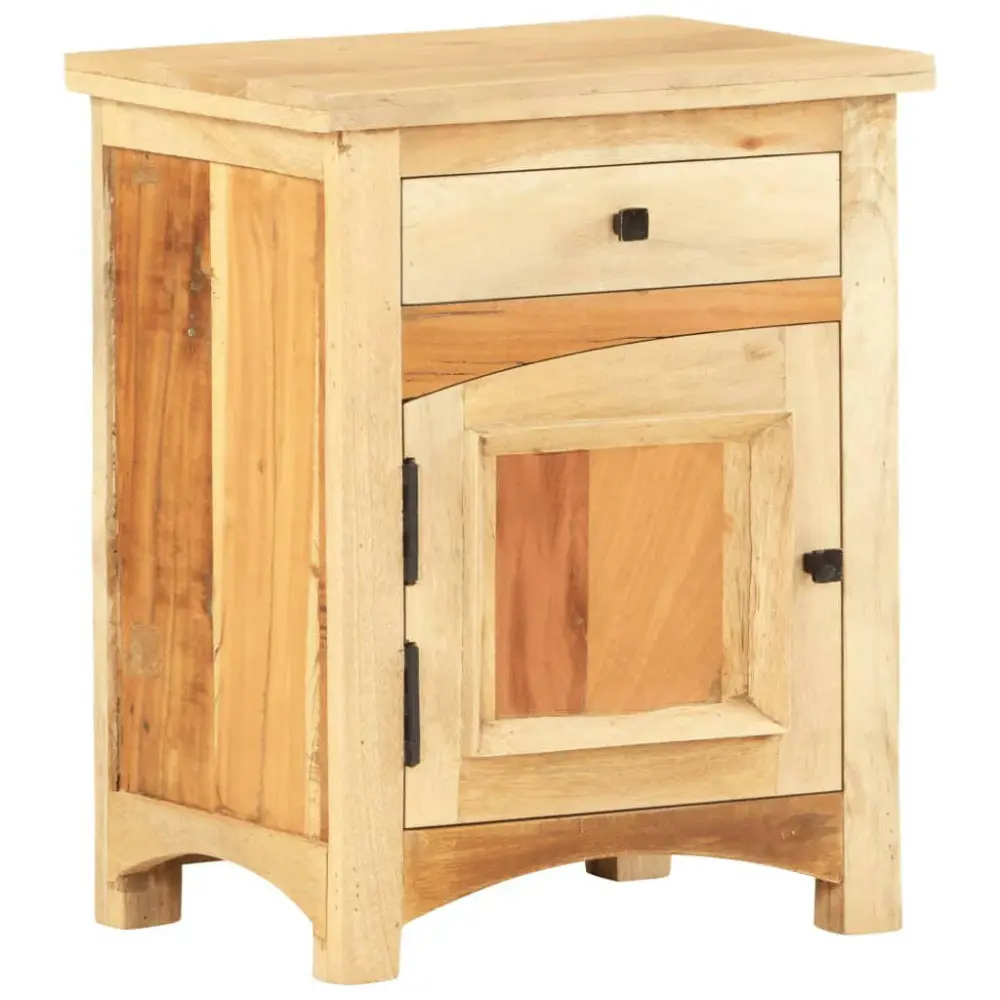 Mesita de noche Greenovate | Revivawood con Cajones con Correderas Suaves