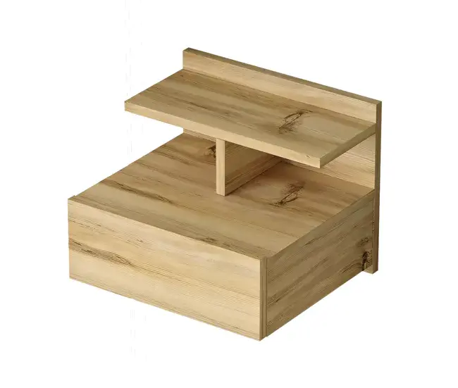 Mesita De Noche LUVIO NS40 1D 40x36x32 Sin aditivos