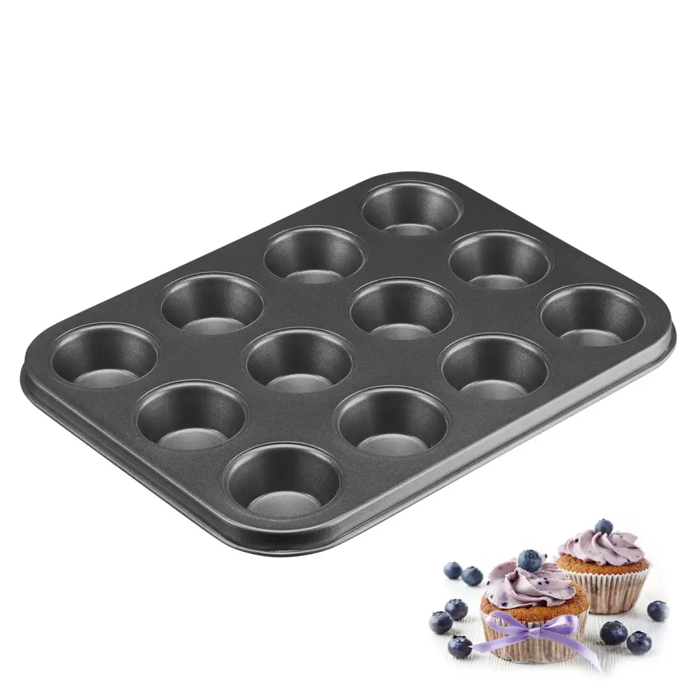 Molde de Muffins x 12 Preciso y Duradero