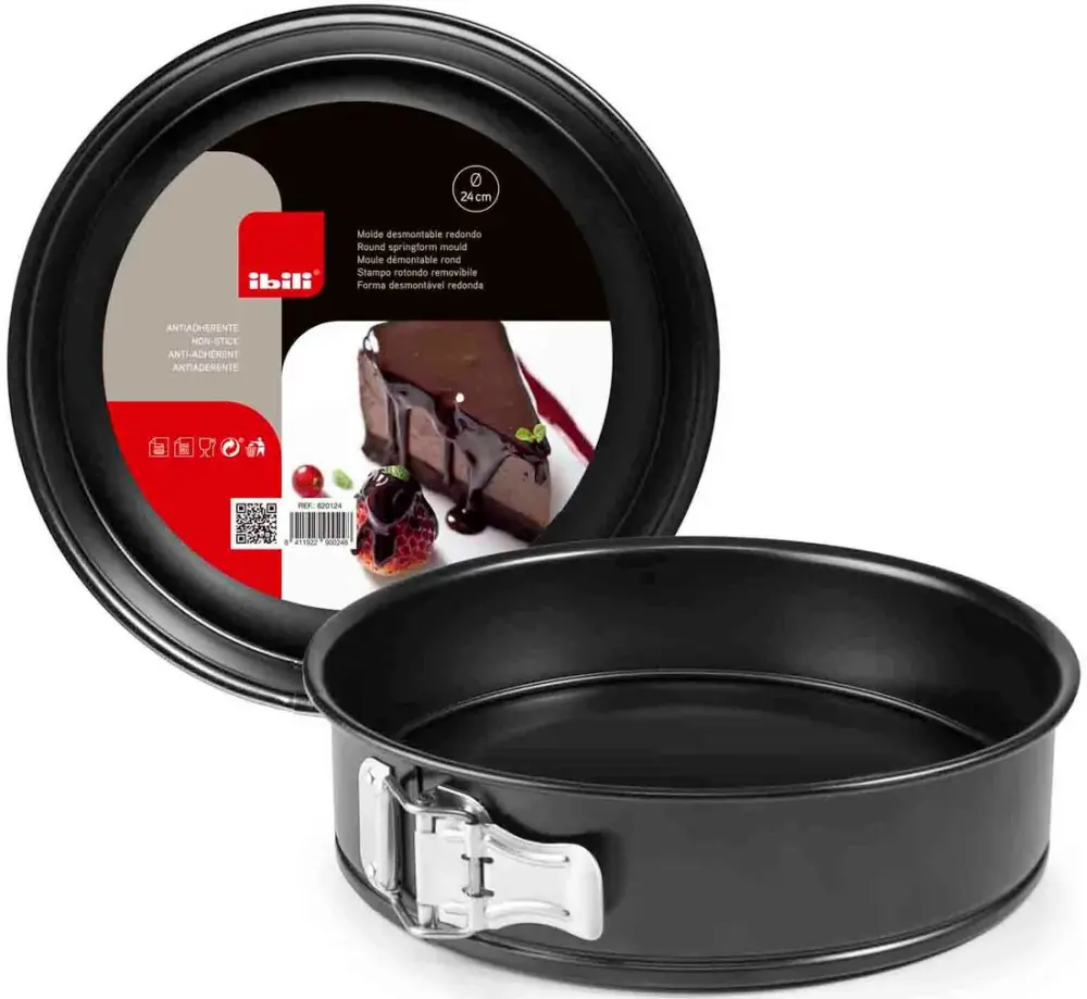 Cortador de Galletas 820128 MOLDE PARA TARTAS DESMONTABLE 28cm IBILI