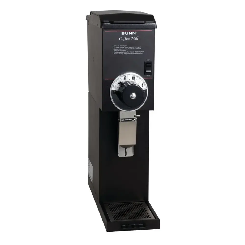 G3 HD, BLK BUNN Molino de café con 1 tolva y capacidad de 1,36 kg. con Sistema de Presión de 15 Bares