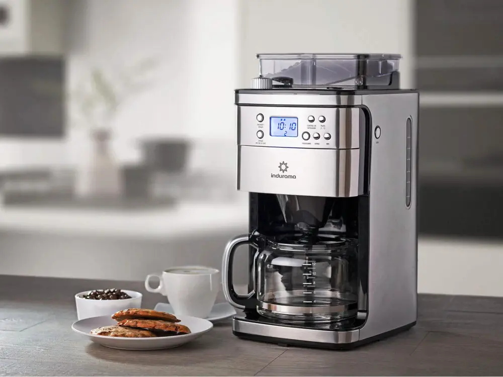 Cafetera Con Molino Indurama para el Hogar