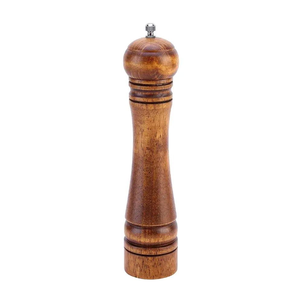 Molino Para Pimienta 31.2 cm Madera Café Mantenimiento Fácil